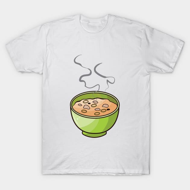 Hot Bowl of Soup T-Shirt by CatsAreAmazing1